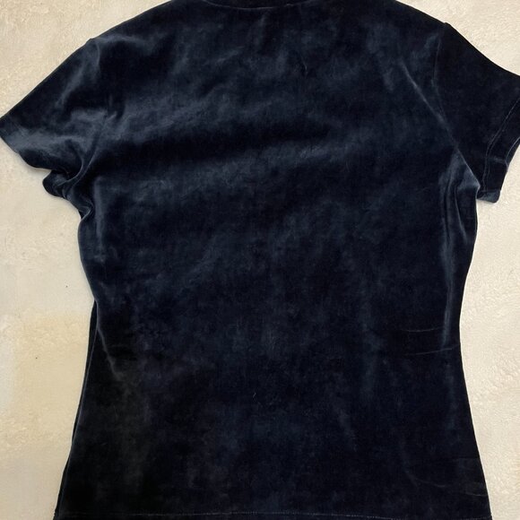 Womens Theory Velour Shirt - Picture 4 of 4